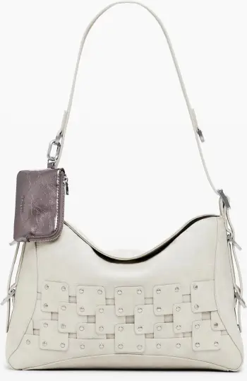 Çantë DESIGUAL Patch Bag femra, bezhë