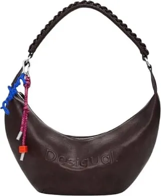 Çantë Desigual Half Logo Zante femra, kafe - 1