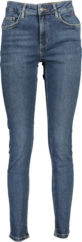 Pantallona xhins Desigual femra, blu