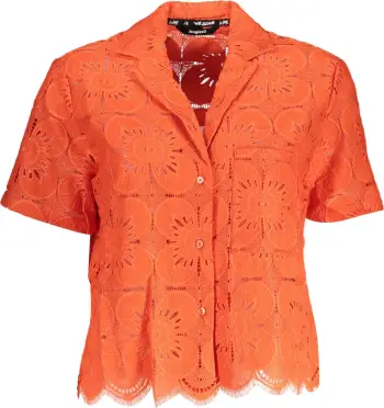 Këmishë për femra DESIGUAL, portokalli