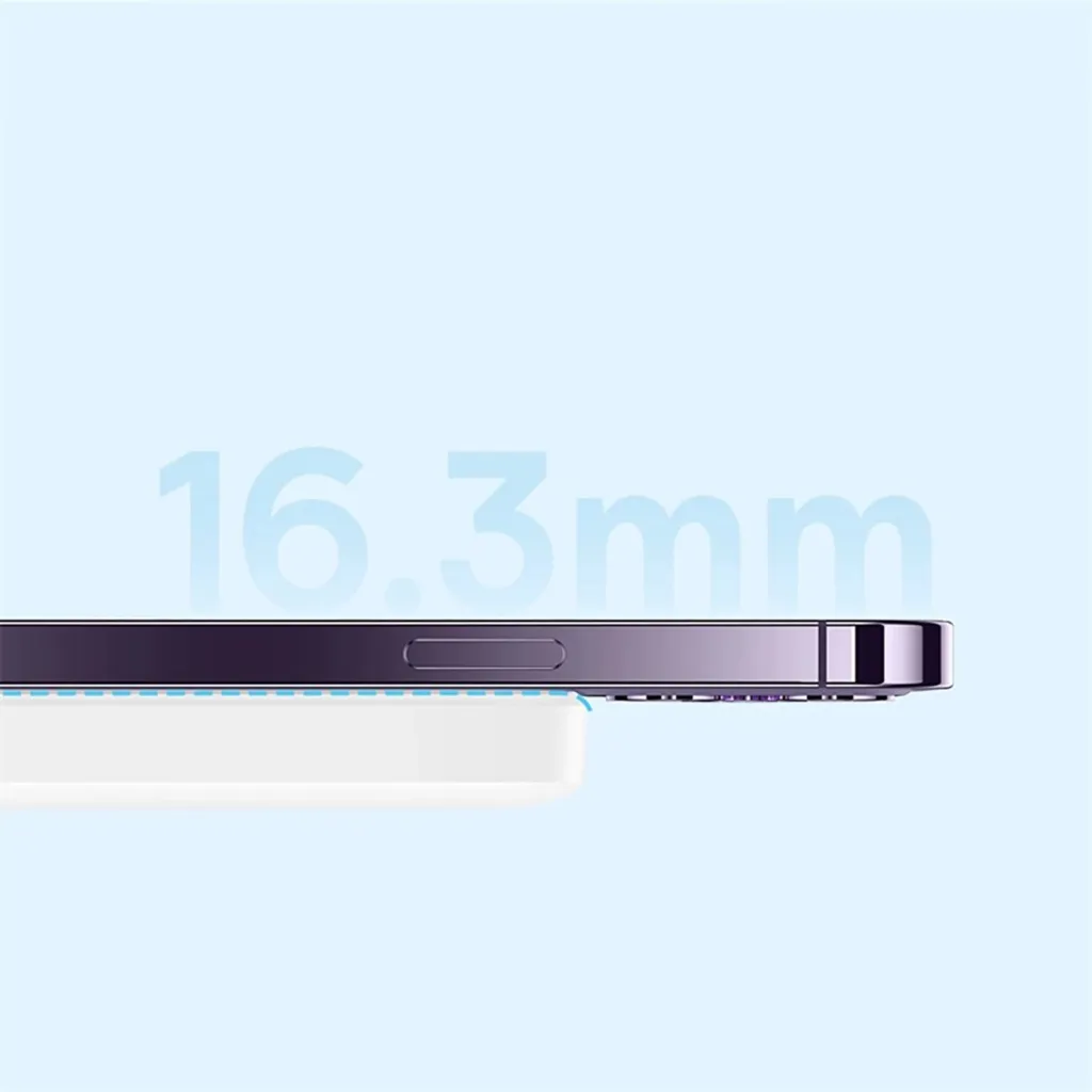 Powerbank Baseus Magnetic Mini MagSafe, 6000mAh, i bardhë - 7