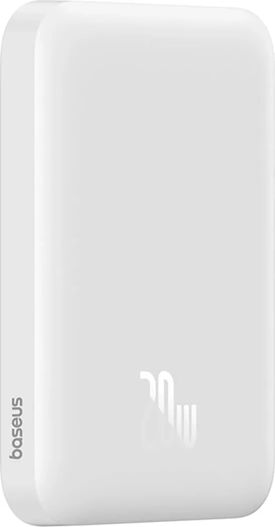Powerbank Baseus Magnetic Mini MagSafe, 6000mAh, i bardhë - 9