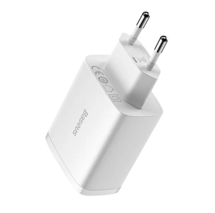Karikues Baseus, 3xUSB-A, 17W, i bardhë - 5
