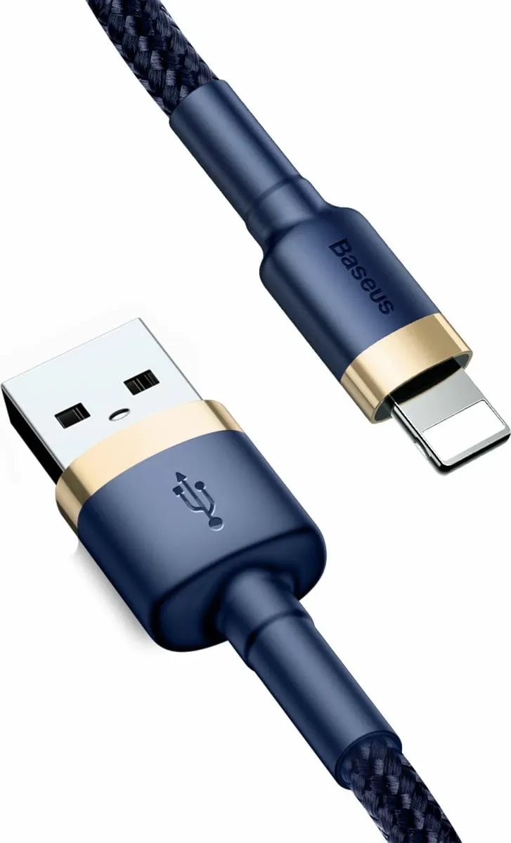 Kabllo Baseus USB-A - Lightning, 1m, e kaltër - 1