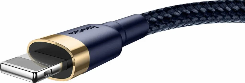 Kabllo Baseus USB-A - Lightning, 1m, e kaltër - 2
