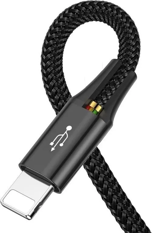 Kabllo Baseus CA1T4-B01, USB A/USB C/Lightning/MicroUSB, 1.2m, e zezë - 4