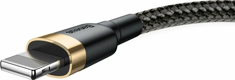 Kabllo Baseus USB-A - Lightning, 3m, e zezë - 3