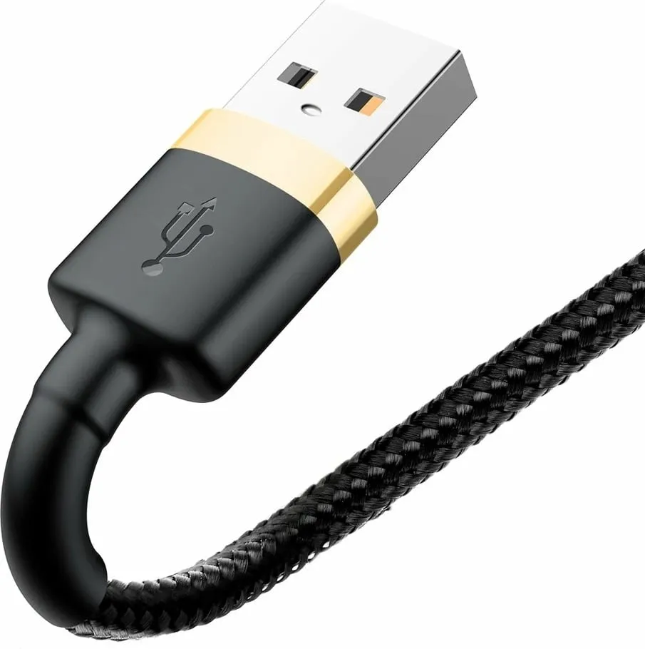Kabllo Baseus USB-A - Lightning, 3m, e zezë - 4