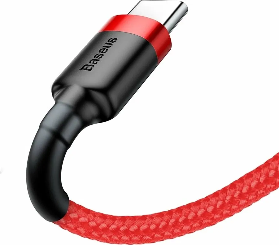 Kabllo Baseus USB-A - USB-C 3m, e kuqe - 2