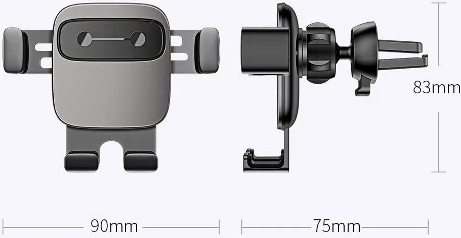 Mbajtëse për telefon Baseus SUYL-FK01, e hirtë - 14