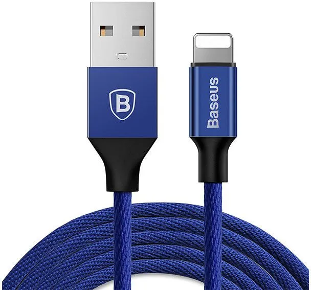 Kabllo Baseus USB-A - Lightning, 1.2m, e kaltër - 1
