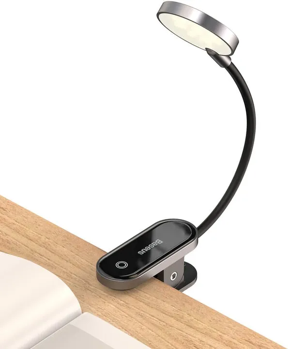 Llambë me kapëse Baseus, LED, 3W, e zezë - 2