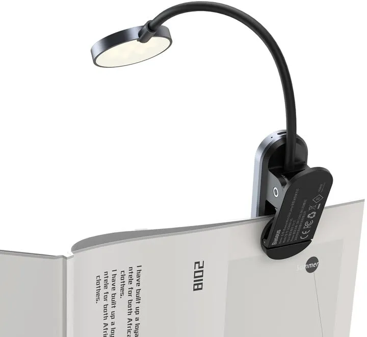 Llambë me kapëse Baseus, LED, 3W, e zezë - 3