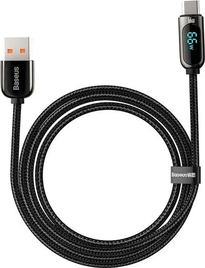 Kabllo Baseus, USB C / USB C, 1 m, e zezë - 3