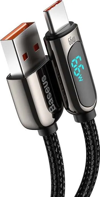 Kabllo Baseus, USB C / USB C, 1 m, e zezë - 4