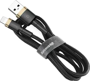 Kabllo Baseus, Lightning / USB A, 1 m, e zezë