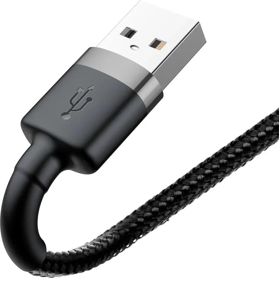 Kabllo Baseus, Lightning / USB A, 1 m, e zezë - 4