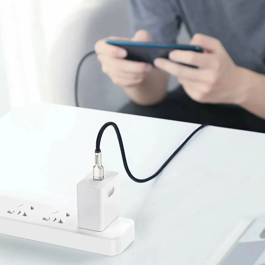 Kabllo Baseus, USB C / USB C, 1 m, e zezë - 13