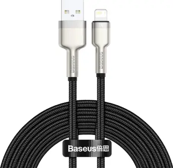 Kabllo Baseus, Lightning / USB A, 1 m, e zezë