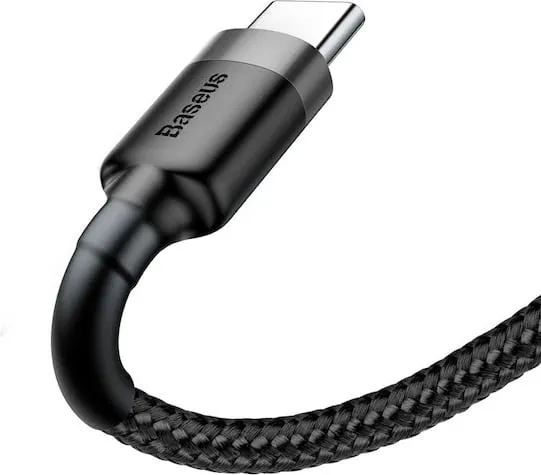 Kabllo Baseus, USB / USB TYPE C, 1 m, e zezë - 3