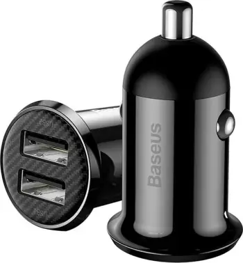 Karikues makine Baseus Grain Pro 2xUSB 4.8A CCALLP-01, i zi