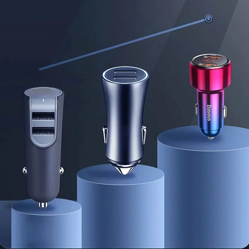 Karikues veture Baseus Magic Series PPS CCMLC20C-01, 45W, USB-C/USB-A, me ekran, zi - 12