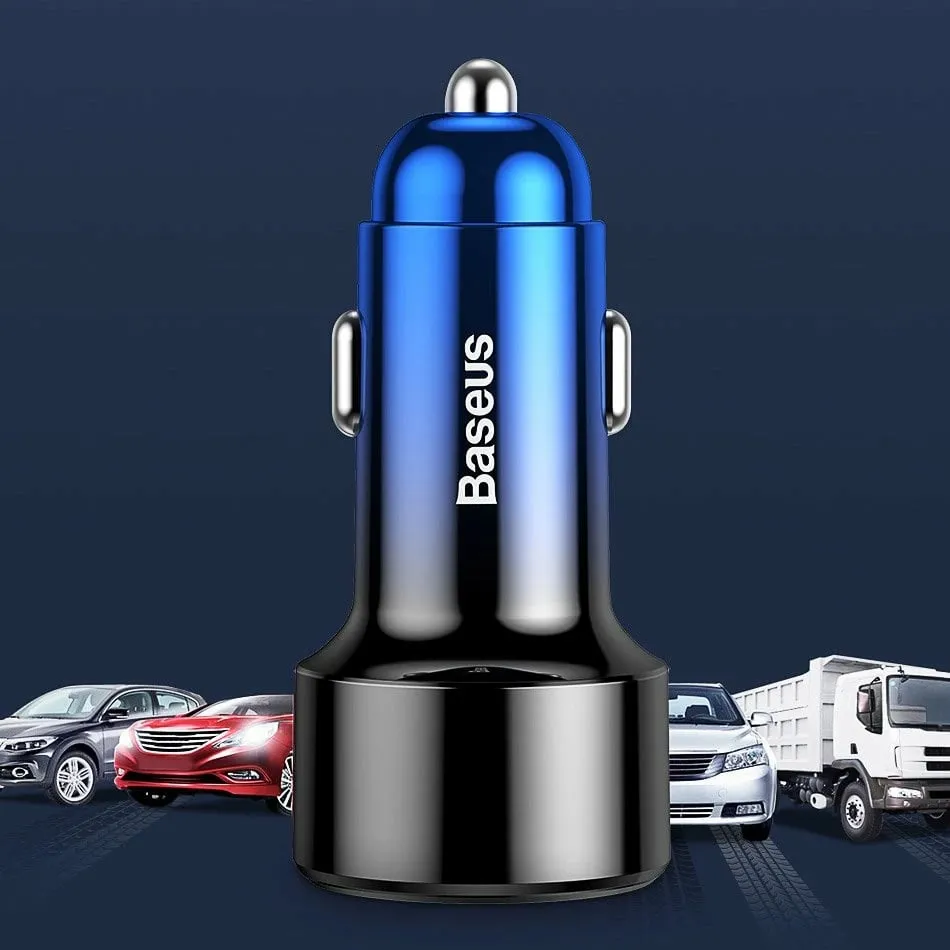 Karikues veture Baseus Magic Series PPS CCMLC20C-01, 45W, USB-C/USB-A, me ekran, zi - 17
