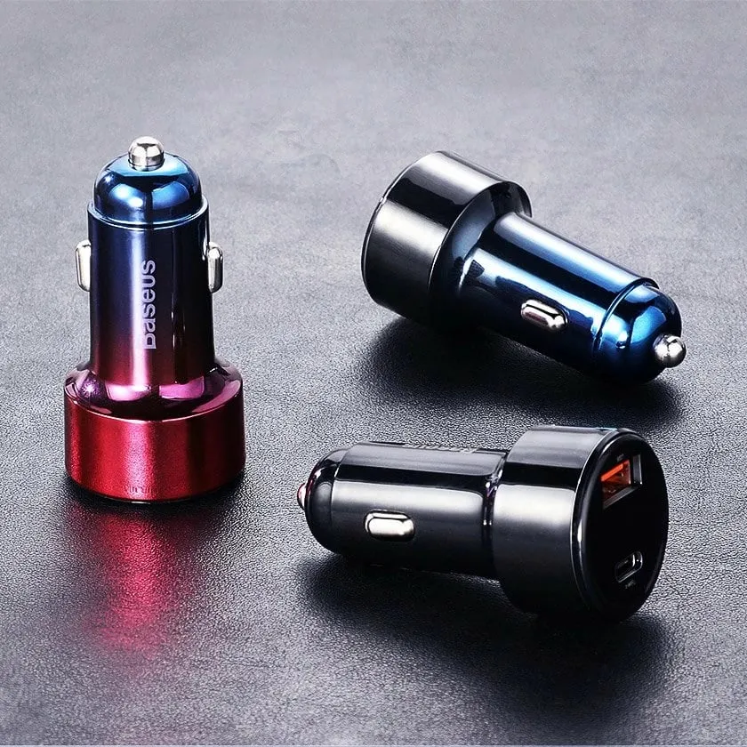 Karikues veture Baseus Magic Series PPS CCMLC20C-01, 45W, USB-C/USB-A, me ekran, zi - 19