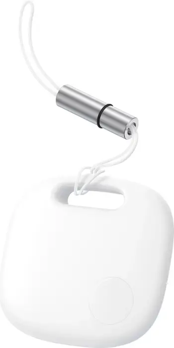 Lokator Bluetooth Baseus T2 Pro, me litar, i bardhë