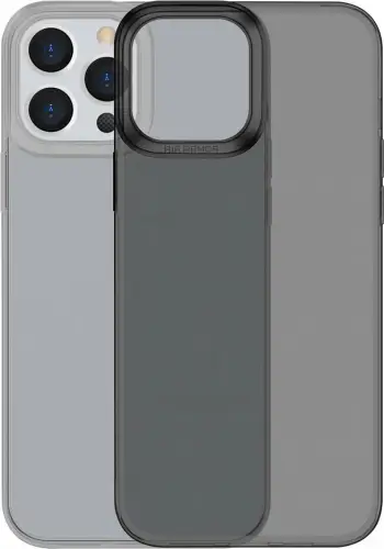 Mbështjellës Baseus Simple Series për iPhone 13 Pro, TPU, i tejdukshëm, zi