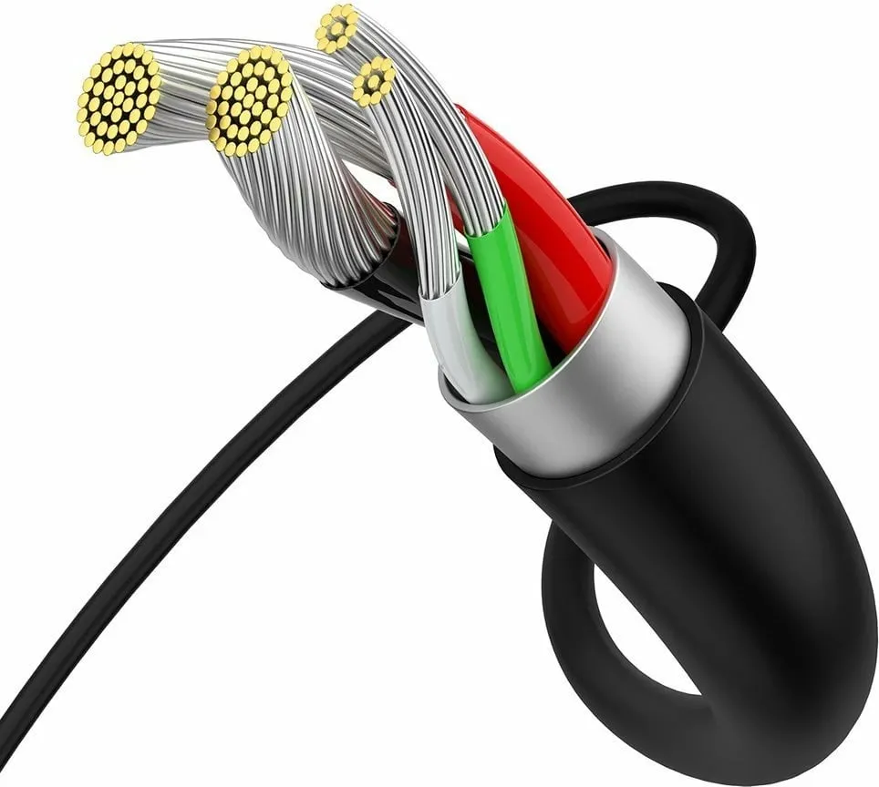 Kabllo Baseus Superior CAMYS-01, USB-A në micro USB, 1m, 2A, e zezë - 6