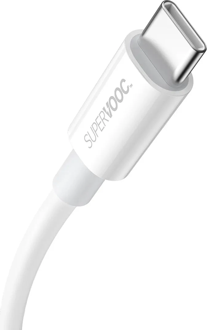 Kabllo Baseus Superior Series SUPERVOOC USB-A në USB-C 65W, 1m, Bardhë - 2