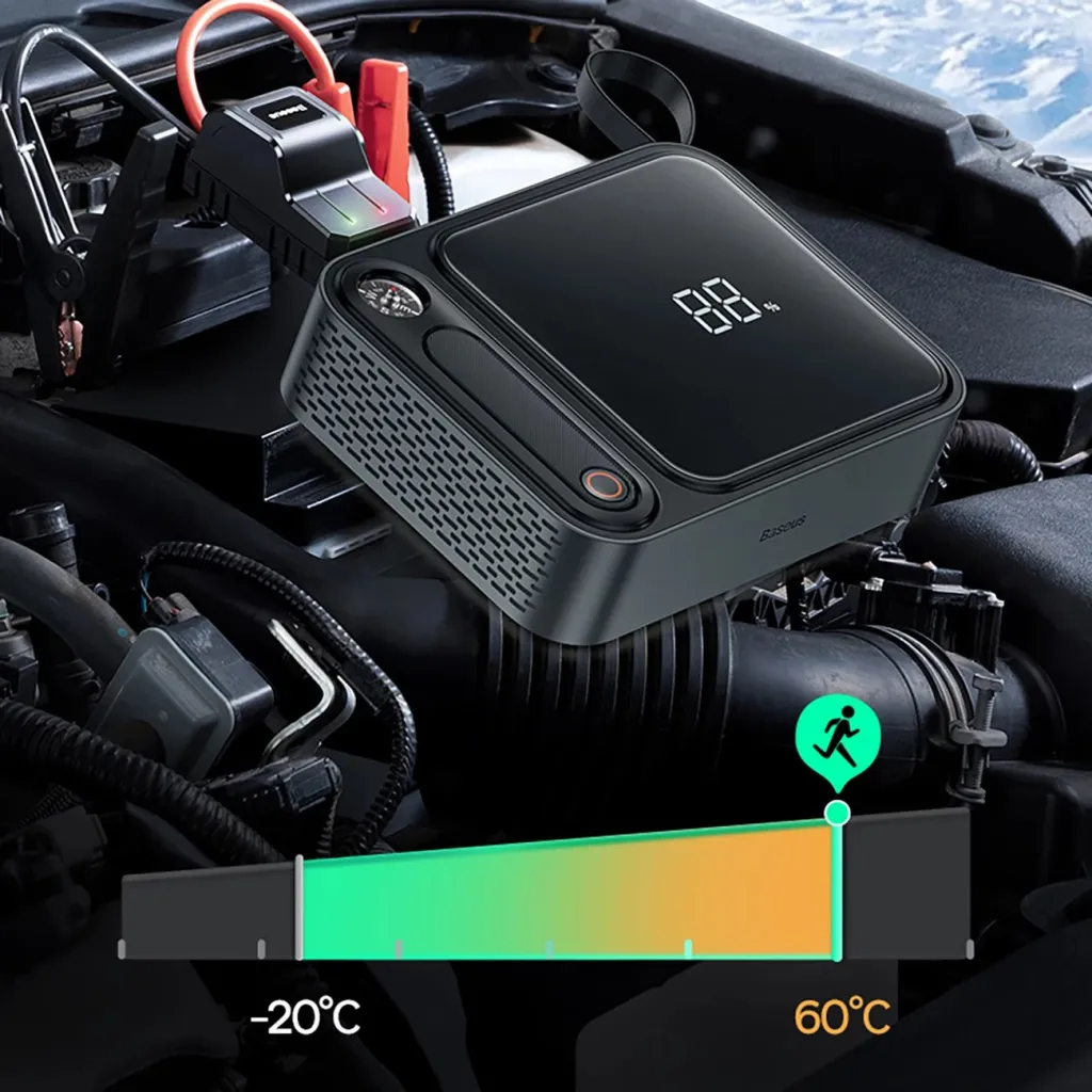 Jump starter Baseus Super Energy Ultra BS-CH005, 26800 mAh, 3000A, i zi - 15