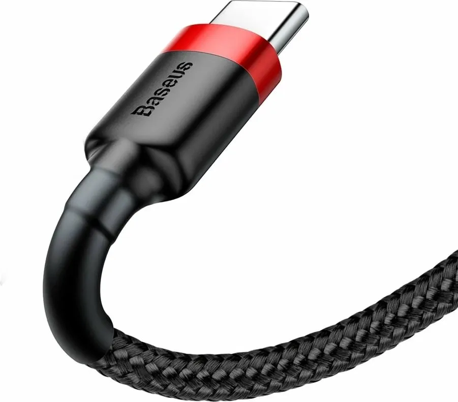 Kabllo Baseus, USB A / USB C, 2 m, e zezë - 2