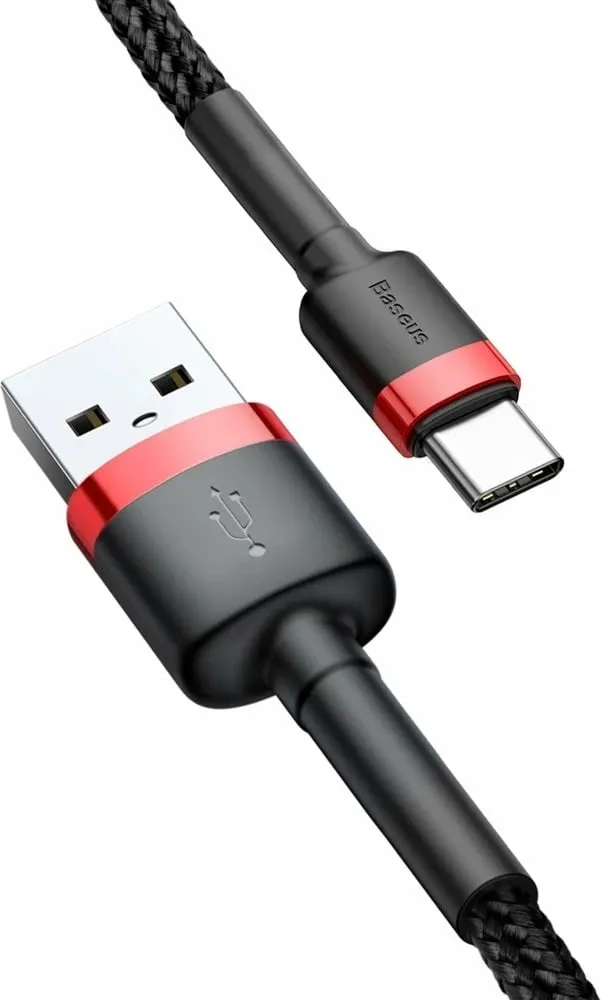 Kabllo Baseus, USB A / USB C, 2 m, e zezë - 7
