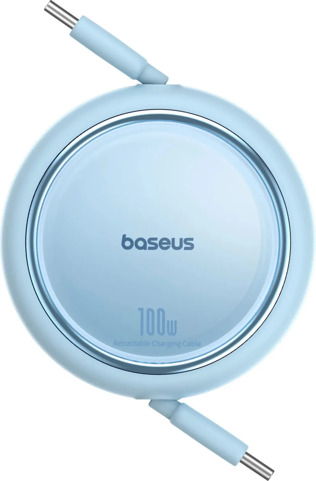 Kabllo Baseus Free2Draw Mini USB-C në USB-C, 100W, 1m, kaltër - 3