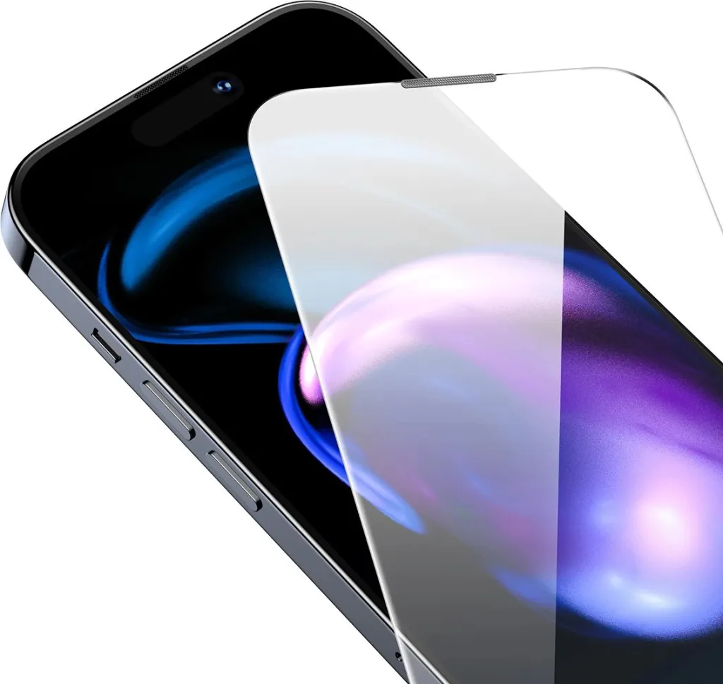 Mbrojtës ekrani Baseus Tempered Glass, 0.3mm, anti-pluhur, për iPhone 14 Pro - 7