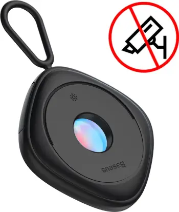 Detektor kamere të fshehtë Baseus Heyo, USB Type C, i zi