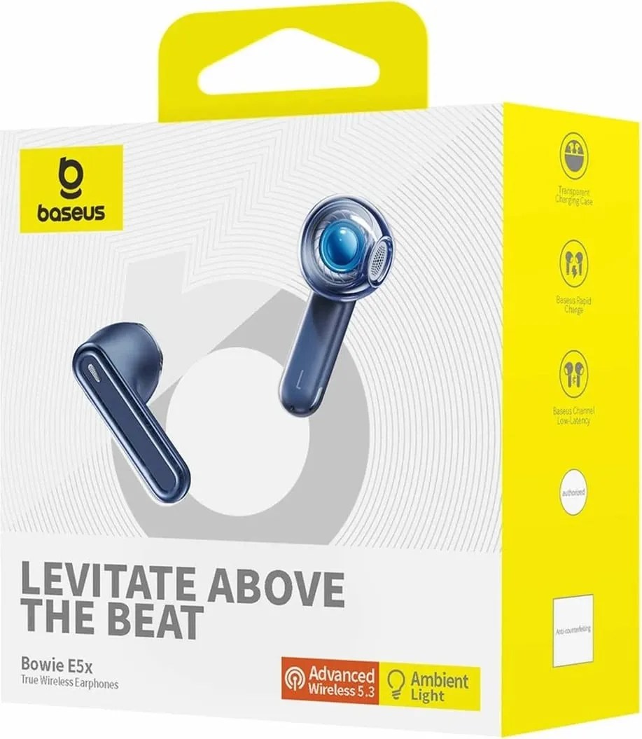 Kufje TWS Baseus Bowie E5, Bluetooth 5.3, Blu - 12