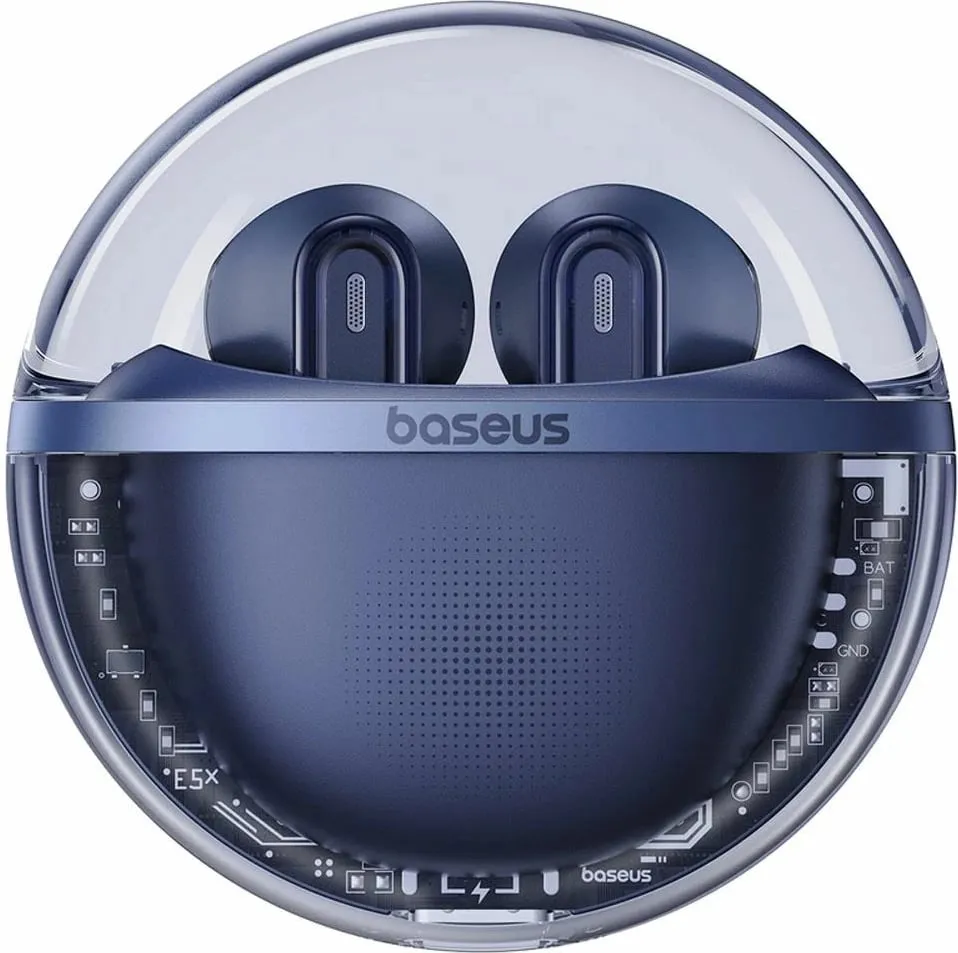 Kufje TWS Baseus Bowie E5, Bluetooth 5.3, Blu - 3