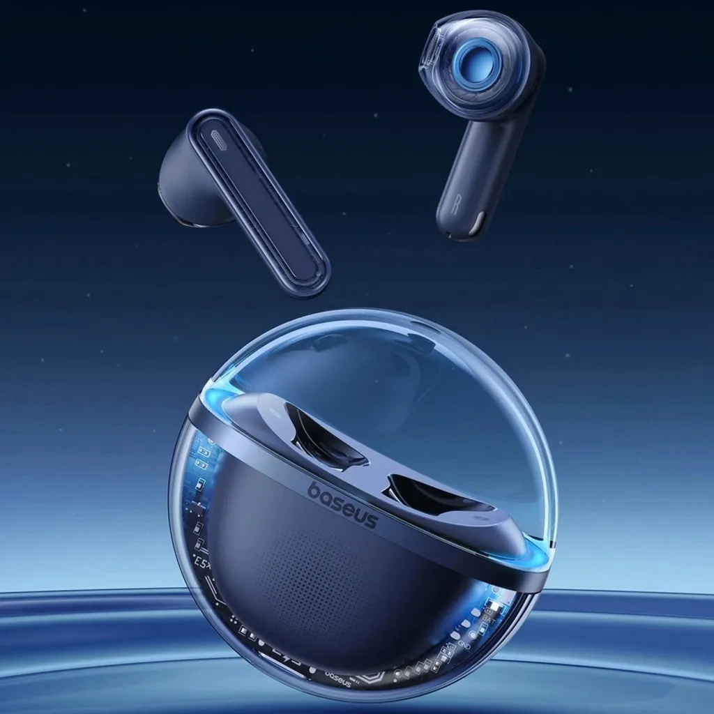 Kufje TWS Baseus Bowie E5, Bluetooth 5.3, Blu - 10