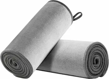 Peshqir për pastrim Baseus microfiber, 40cm x 40cm, i hirtë