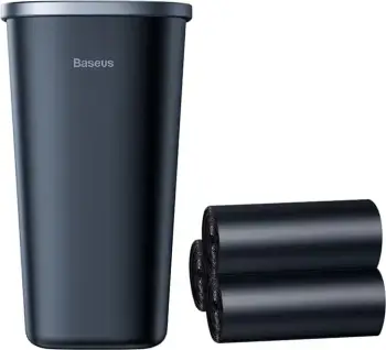 Koshi i mbeturinave për veturë Baseus Dust-free, 800ml, i zi