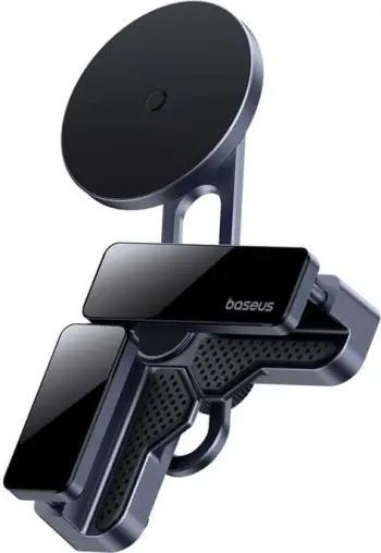 Mbajtës magnetik për celular Baseus MaxView, për ekran makine, MagSafe, Gri
