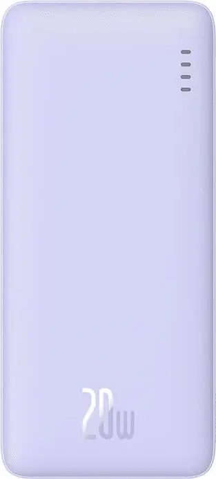 Powerbank Baseus Airpow 10000mAh, 20W, Violet