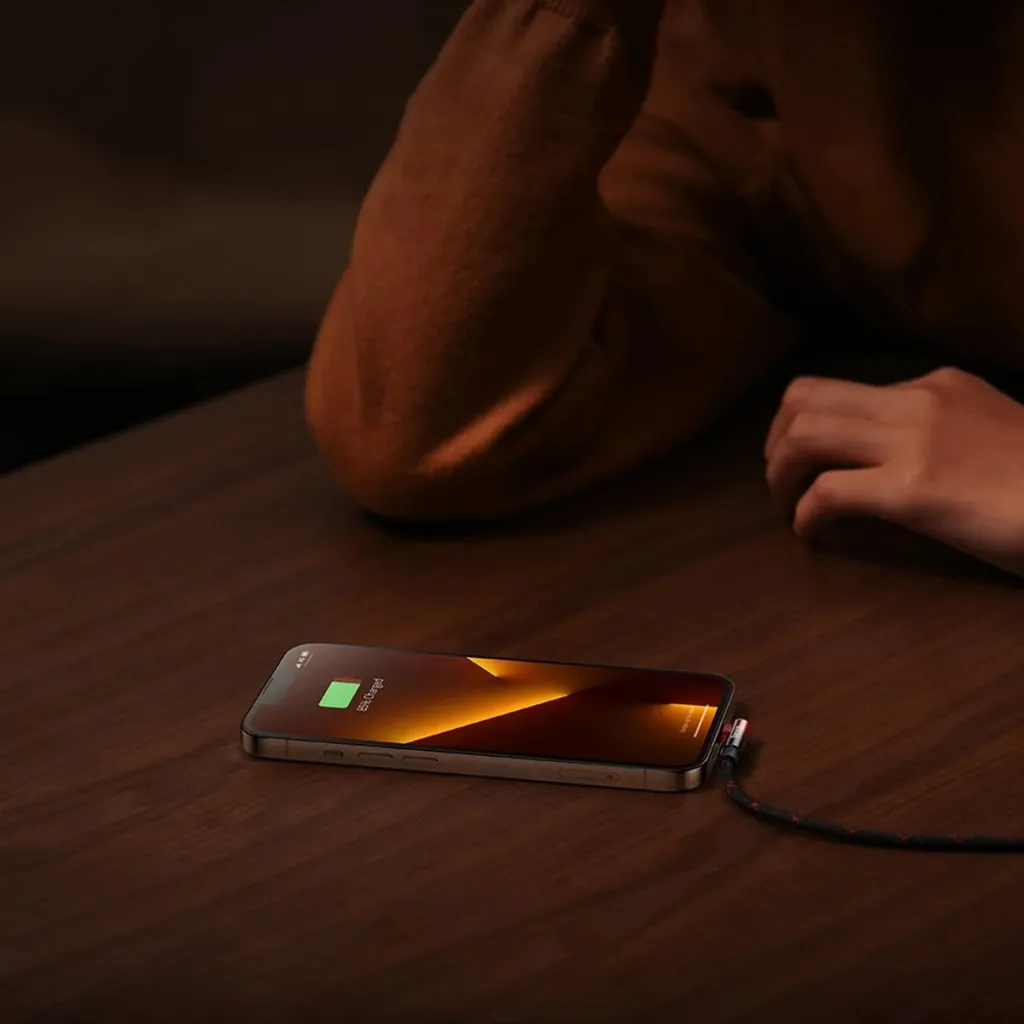 Kabllo Baseus MVP 2, USB-C në Lightning, 1m, 20W, Kuqe - 14