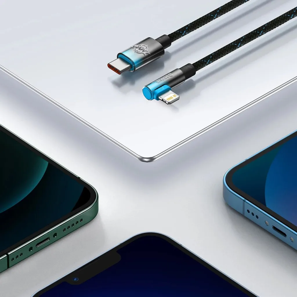 Kabllo Baseus MVP 2, USB-C në Lightning, 1m, 20W, Kuqe - 16