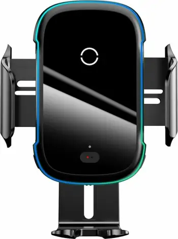 Mbajtës elektrik Baseus WXHW03-01 me karikim wireless Qi 15W, i zi
