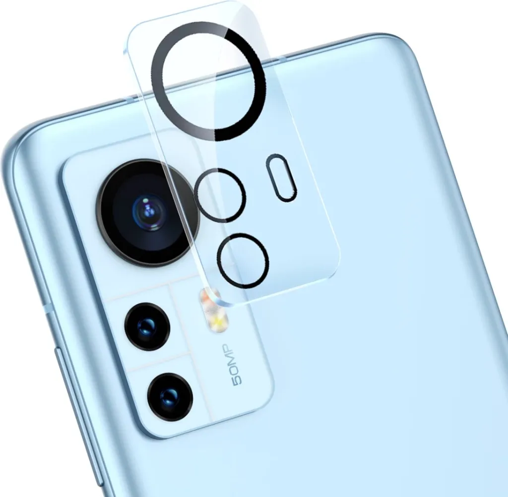 Mbrojtës kamerë Baseus për Xiaomi 12 Pro, 0.3mm, Transparent, 2 copë + set pastrimi - 1