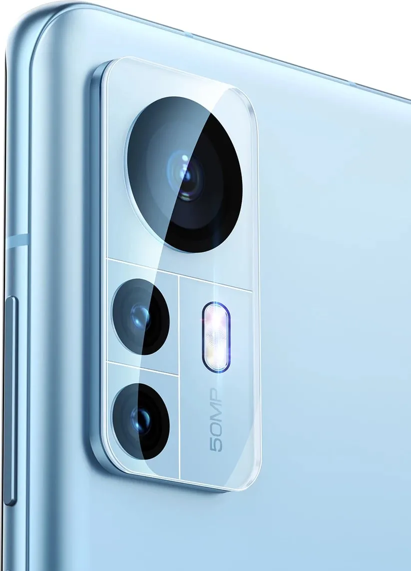 Mbrojtës kamerë Baseus për Xiaomi 12 Pro, 0.3mm, Transparent, 2 copë + set pastrimi - 8